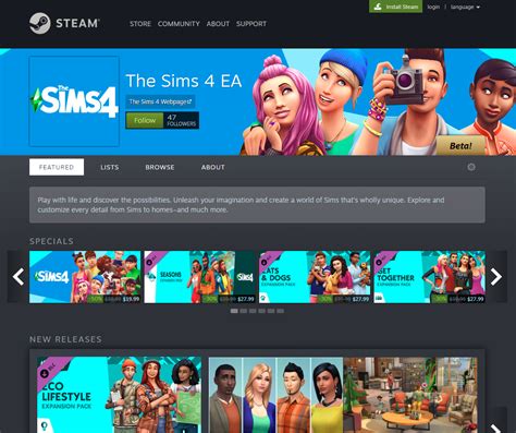 steam sims 4